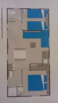 Plan de l'établissement Mobil Home à Condrieu