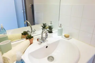 Salle de bains dans l'établissement studio part dieu