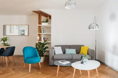 Coin salon dans l'établissement DIFY Cosy - Centre Ville
