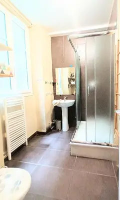 Salle de bains dans l'établissement Charming studio Bellecour quiet ideal situation