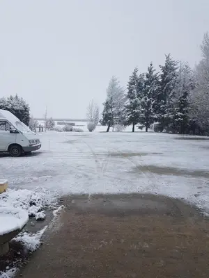 L'établissement Gite de prejeurin en hiver