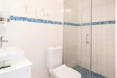 Salle de bains dans l'établissement Lyon Mon Amour B&B
