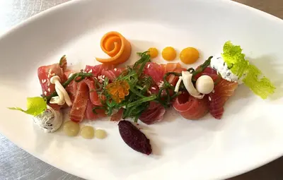 Nourriture dans l'hôtel ou à proximité