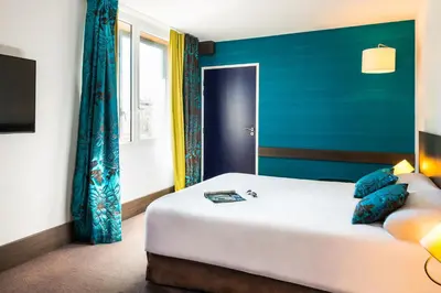 Un ou plusieurs lits dans un hébergement de l'établissement Ibis Styles Lyon Centre - Gare Part Dieu