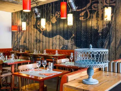 Restaurant ou autre lieu de restauration dans l'établissement Ibis Styles Lyon Centre - Gare Part Dieu