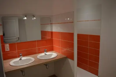 Salle de bains dans l'établissement Ferme Passion