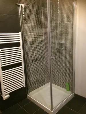 Salle de bains dans l'établissement Chambre d'Hôtes du Vieux Collonges