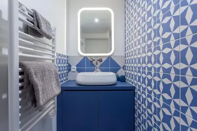 Un ou plusieurs lits dans un hébergement de l'établissement Strada - Furnished apartment - Downtown Lyon