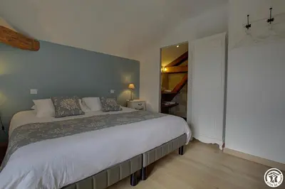 Un ou plusieurs lits dans un hébergement de l'établissement Villa La Maternite