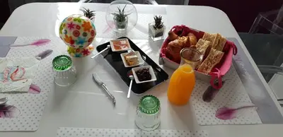 Nourriture dans le B&B/chambre d'hôtes ou à proximité