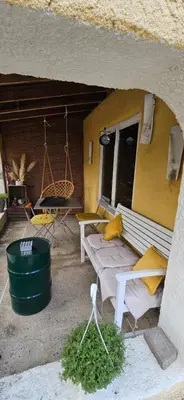 Terrasse ou espace extérieur de l'établissement Le matru