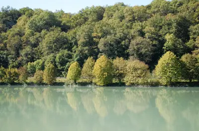 Paysage naturel près de l'hôtel