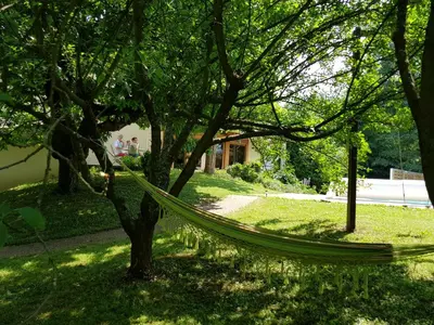 Jardin de l'établissement B&B chez Frédérique et Norbert