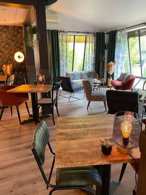 Coin salon dans l'établissement Le Mont Brouilly