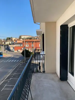 Balcon ou terrasse dans l'établissement Hôtel Le Costellan