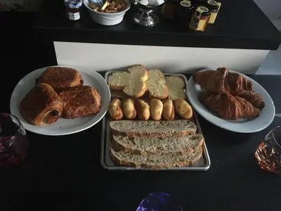 Nourriture dans le B&B/chambre d'hôtes ou à proximité