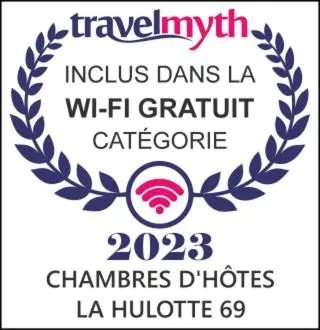Certificat, récompense, panneau ou autre document affiché dans l'établissement Chambres d'hôtes La Hulotte 69