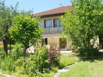 Jardin de l'établissement Chez Colombine