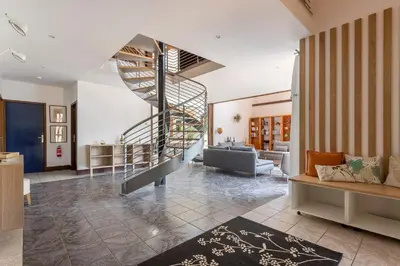 Coin salon dans l'établissement MAISON GAÏA