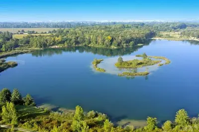 Paysage naturel près de la maison d'hôtes