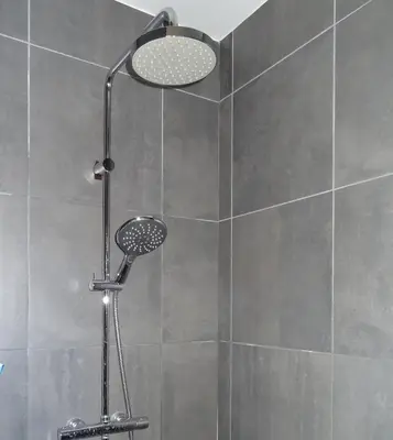 Salle de bains dans l'établissement L'Olivier