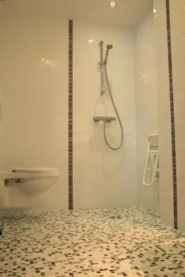 Salle de bains dans l'établissement Maison Addama