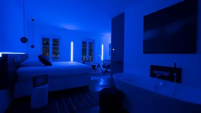 Un ou plusieurs lits dans un hébergement de l'établissement MiHotel Vieux Lyon
