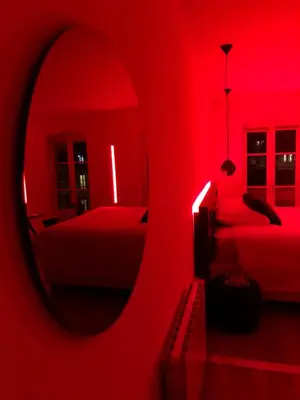 Un ou plusieurs lits dans un hébergement de l'établissement MiHotel Vieux Lyon