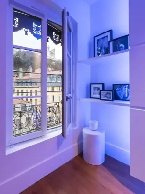 Balcon ou terrasse dans l'établissement MiHotel Vieux Lyon
