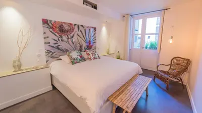 Un ou plusieurs lits dans un hébergement de l'établissement MiHotel Sala