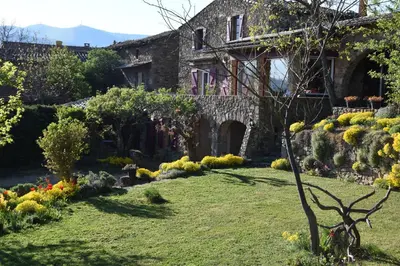 Jardin de l'établissement Chambre d'hôtes de Thorée