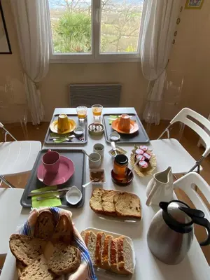 Nourriture dans le B&B/chambre d'hôtes ou à proximité