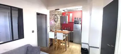 Cuisine ou kitchenette dans l'établissement Chez Muriella & Marco