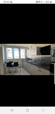 Cuisine ou kitchenette dans l'établissement Appartement Laurent Bonnevay