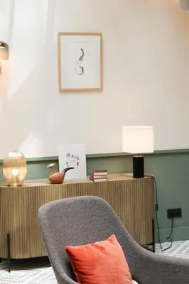 Coin salon dans l'établissement Le Phénix Hôtel