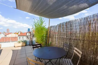 Balcon ou terrasse dans l'établissement Lyon Premium - 7e Ciel Rooftop Panoramique