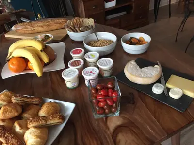 Nourriture dans l'hôtel ou à proximité