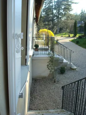 Jardin de l'établissement Les Communs du Manoir