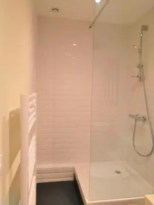 Salle de bains dans l'établissement Studio Design Paraisos