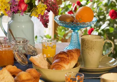 Nourriture dans le B&B/chambre d'hôtes ou à proximité