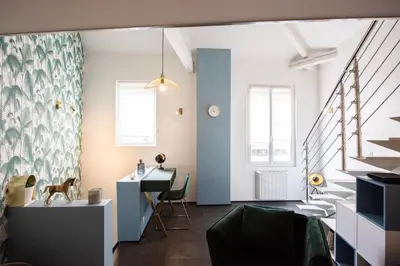 Plan de l'établissement Maison triplex JJ - Ecrin verdoyant au coeur de Lyon