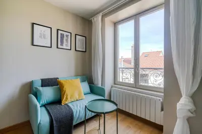 Coin salon dans l'établissement HONORÊ - Suite Carnot
