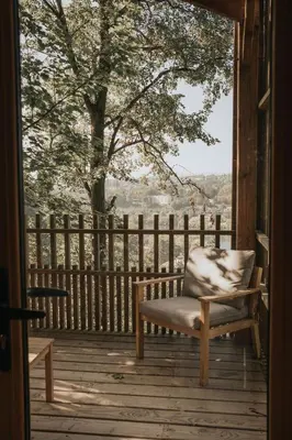 Paysage naturel près de la maison de vacances