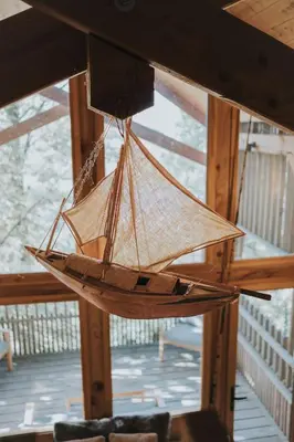 Plan de l'établissement Cabane de la Saône by Lyon Country House