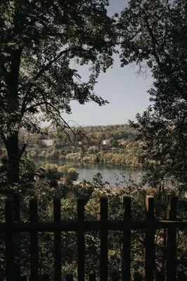 Paysage naturel près de la maison de vacances