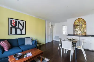 Coin salon dans l'établissement Appartement Tromba - Welkeys