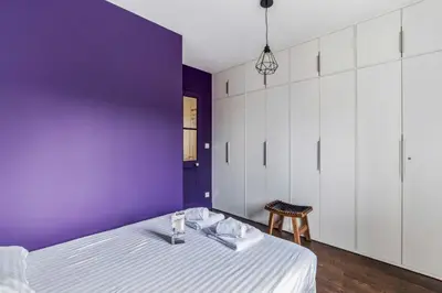 Un ou plusieurs lits dans un hébergement de l'établissement Appartement Tromba - Welkeys