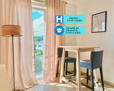 Plan de l'établissement Appartement en face Hopital Nord