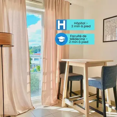 Appartement en face Hopital Nord