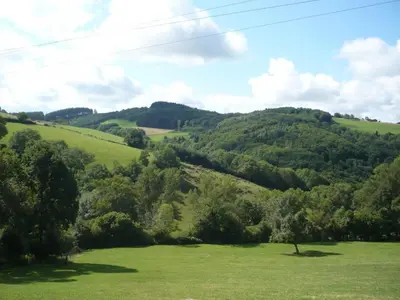 Paysage naturel près de la maison de vacances